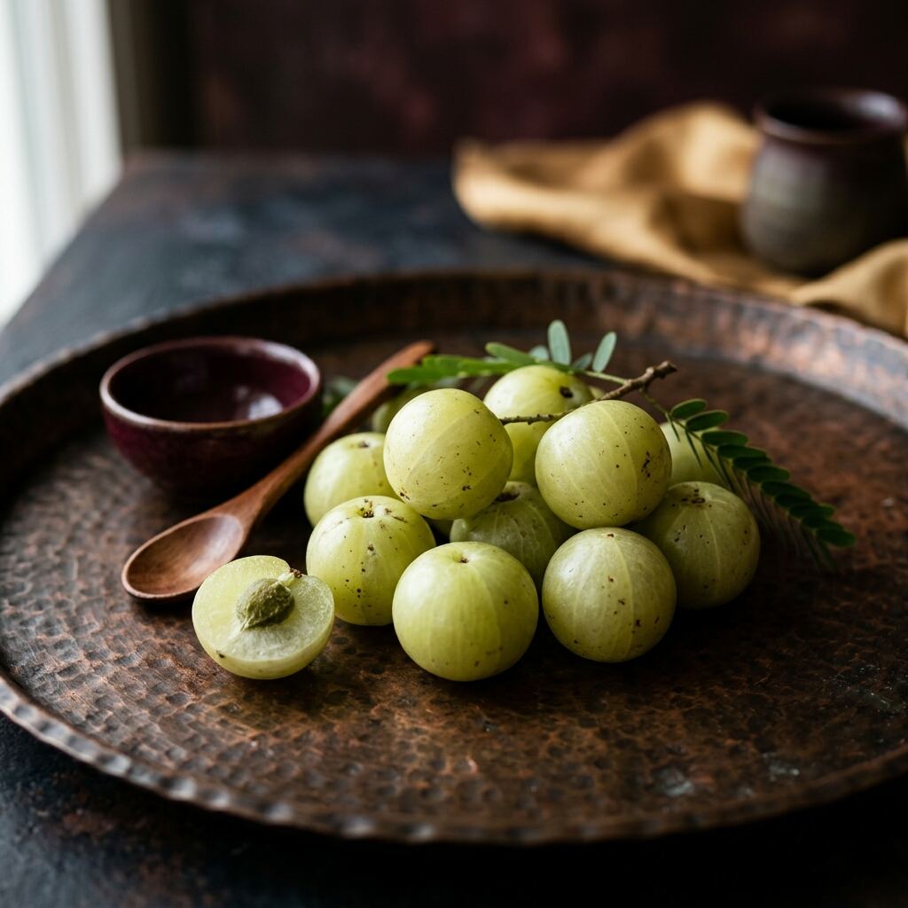 余甘子 二十五味儿茶丸相关藏药药材:余甘子