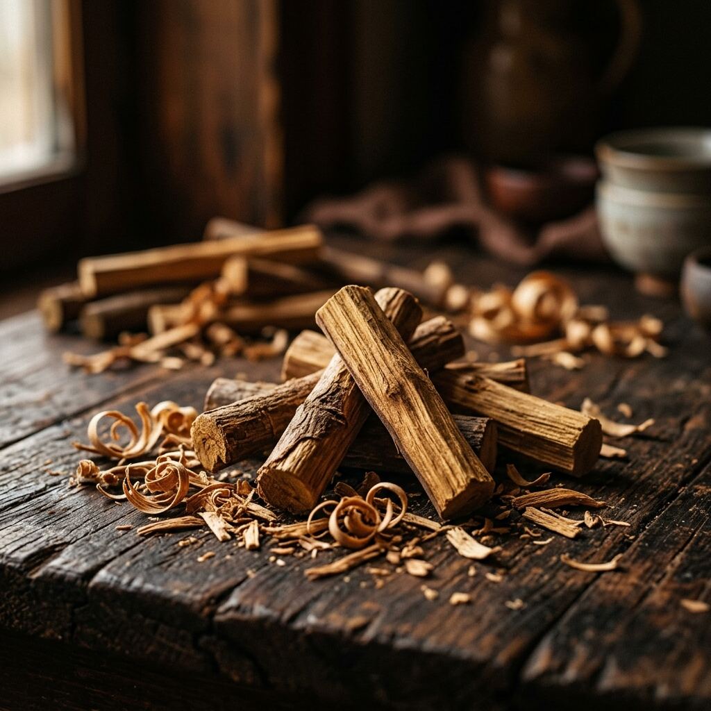 檀香 七十味珍珠丸相关藏药药材:檀香