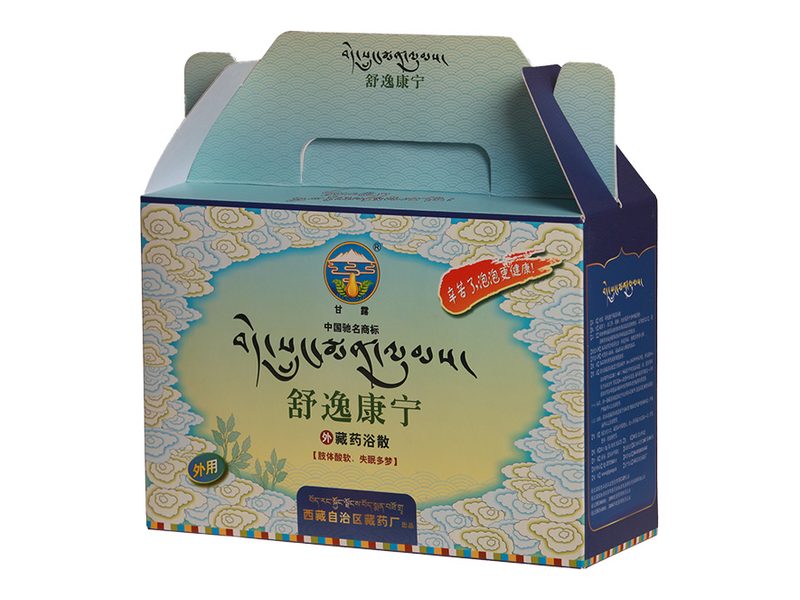 舒逸康宁浴散产品包装图（西藏甘露藏药股份有限公司）——藏药材配制的舒逸康宁浴散，日常药浴放松之选