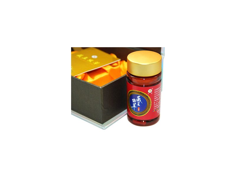 藏王虫草胶囊 Zangwangchongcao Jiaonang 藏王虫草胶囊产品包装图——以野生冬虫夏草为原料的日常滋补保健胶囊